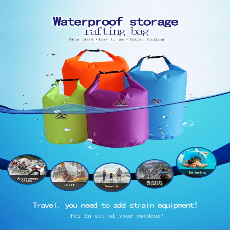 5/10/20/40/70L Waterproof Dry Bag Sack for Camping Drift Swimming Fishing Portable Clothes Storage Bag Outdoor Water Bag Pack