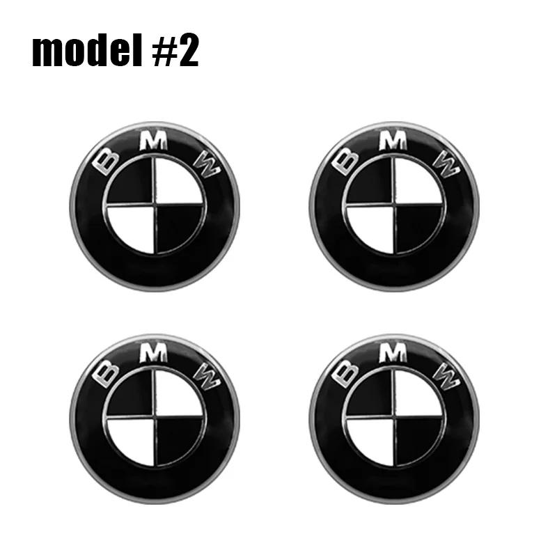 4Pc 56mm 60mm 65mm Car Styling Wheel Center Hub Caps Stickers Badge For BMW M E90 E91 E92 E93 E60 E61 F10 F07 Emblem Accessories