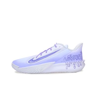 Precision 7 Abrasion Resistant Abrasion Resistant Low Top Basketball Shoes Men's Purple White FN4322-100(Team1180-super)