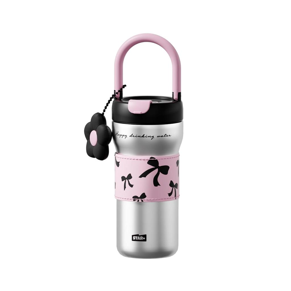 Water bottle 720ml large capacity thermal insulation stainless steel tumbler vacuum insulated leak-proof portable coffee cup suitable travel outdoor