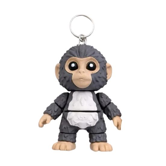 Брелок Yousheng Обезьянка-Пробивашка Его Маленький Плюшевый Друг Брелок для Рюкзака Сумки Машины Брелок Подвеска Аксессуары 2inch A
