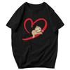Men T Shirt Sloth Valentines Slothmates Idea Y2K Graphic Oneck Unisex Tops T Shirts