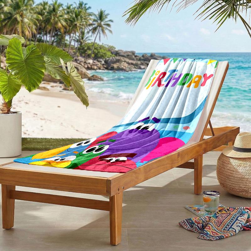 Ask Storybots Fashion Beach Towel: Ideal for Summer Adventures Soft, absorbent and quick drying suitable for swimming and bathing