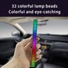 LED RGB Strip Light Music Sound Control Pickup Rhythm Ambient Lamp Atmosphere Night Lights For Bar Car Room TV Gaming Decoration