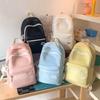 Schoolbag1011 Xiulong Japanese Small Fresh Casual Junior High School Student Schoolbag Simple Versatile Backpack Ins Lightweight Backpack