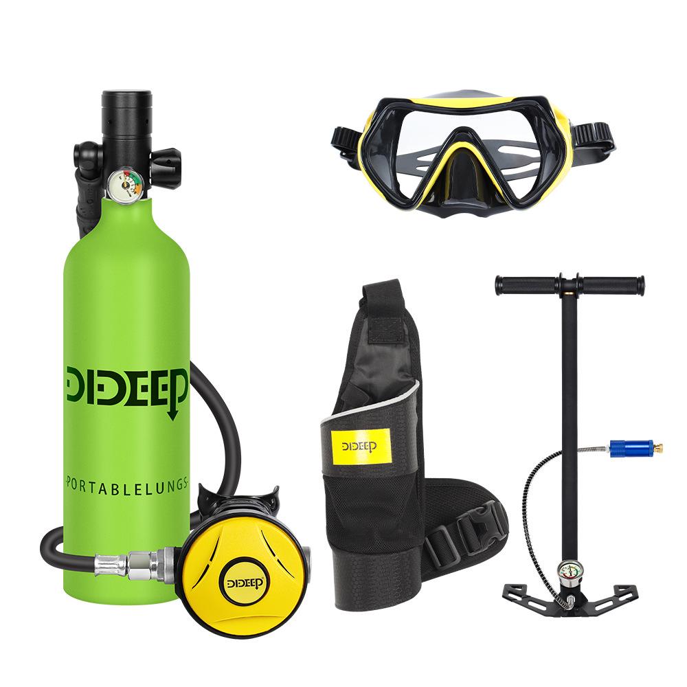 DIDEEP X4000Pro 1L Portable Underwater Diving Oxygen Cylinder