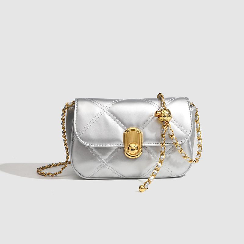 Ielgy One-Shoulder Small Square Bag Commuter All-Match Cross-Body Female Bag