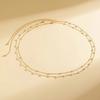 European and American Jewelry Summer Fashion Simple Double Imitation Pearl Waist Chain Popular Versatile Spice Girl Body Chain Waist Jewelry