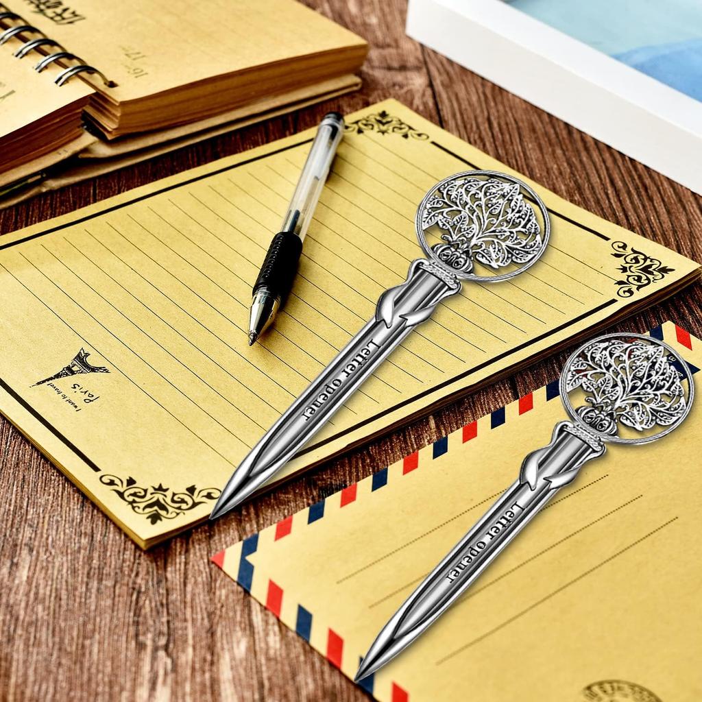 Letter Opener,Envelope Opener Letter Openers Envelope Slitter Mail Opener Envelopes Stationery for Package,Envelope,Paper Cut,Safe Mail Opener