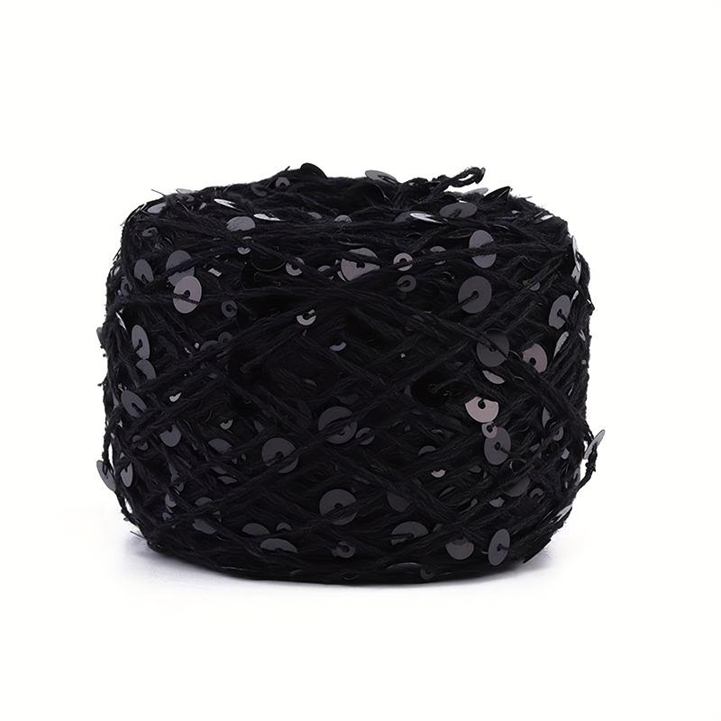 

50 г Пряжа с пайетками двойного размера, Пряжа для рукоделия, Толстая декоративная пряжа, Пряжа с блестками для ручной работы, Премиальные причудливые принадлежности для вязания