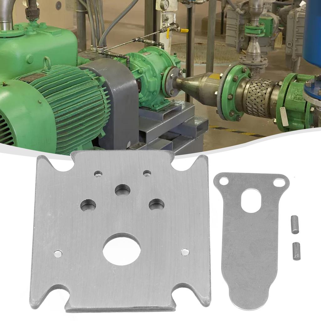 Parts Valve Plate 57mm 2.2in Hardware 1 Set Cylinder Head Replacement Air Compressor 48x62mm Cast Iron Valve Plate