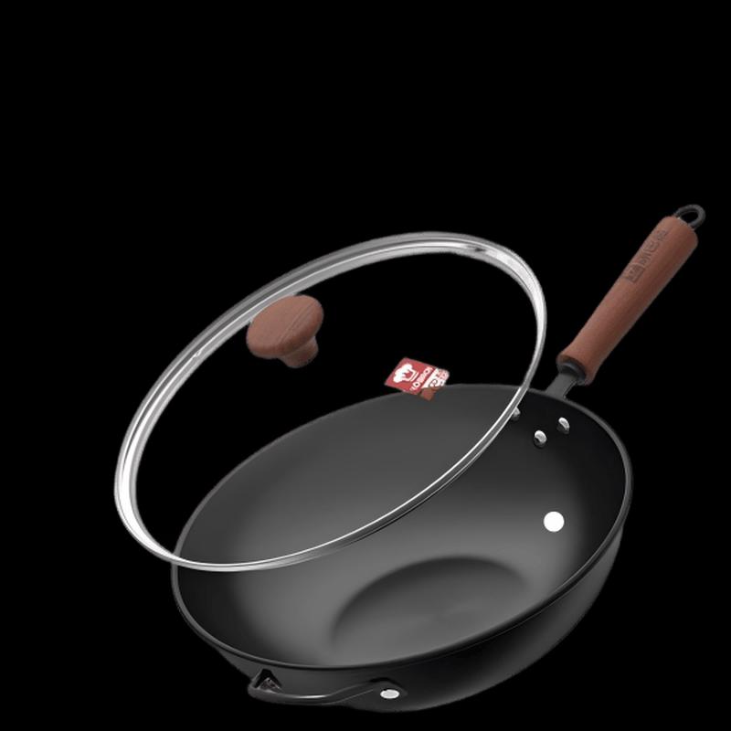 KOBACH Chinese Traditional Refined Iron Wok, 2nd Gen