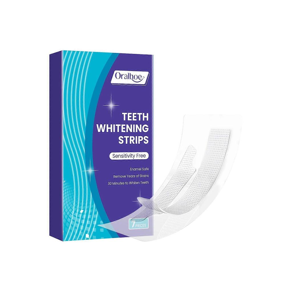 Limited time!!Oralhoe Teeth Whitening Strips - Deep Clean, Remove Stains And Yellowing, Freshen Breath, Brighten Teeth