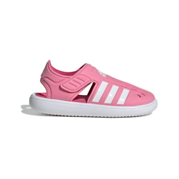 Adidas Closed Toe Water Sandals Comfortable Versatile Shock Absorbing Durable Kids Sandals Kids Sandals Pink IE0165