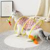Cat Meow Whirlwind Fishing Cat Tunnel Toy