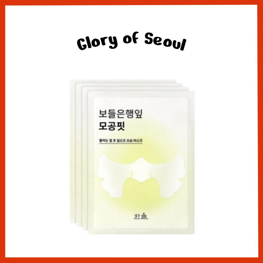 HANYUL Ginkgo Pore Fit Mask set 4ea
