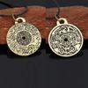 Zarte Legierung Bronze Amulett Halskette Verstellbare Schlüsselbein Kette Choker für Frauen