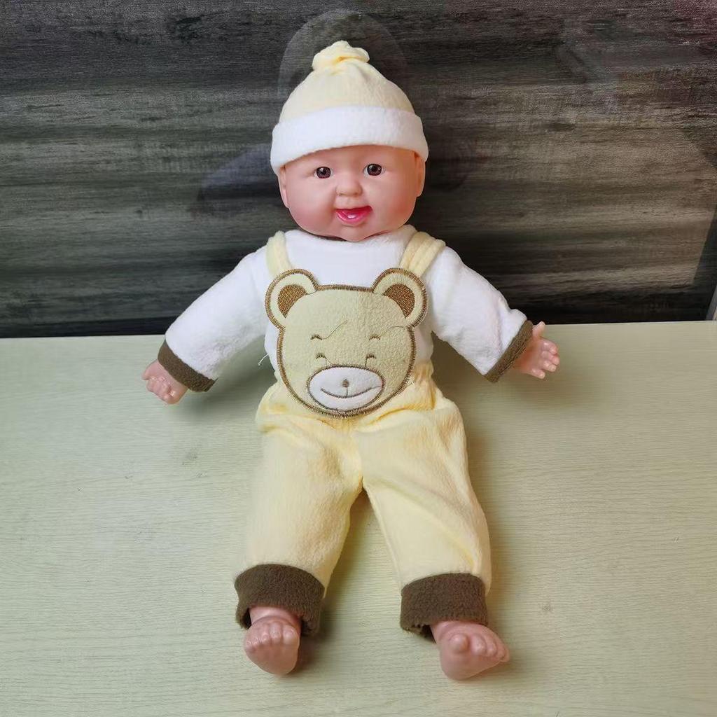 Soft Rubber Baby Simulation Doll for Nursery Training and Teaching