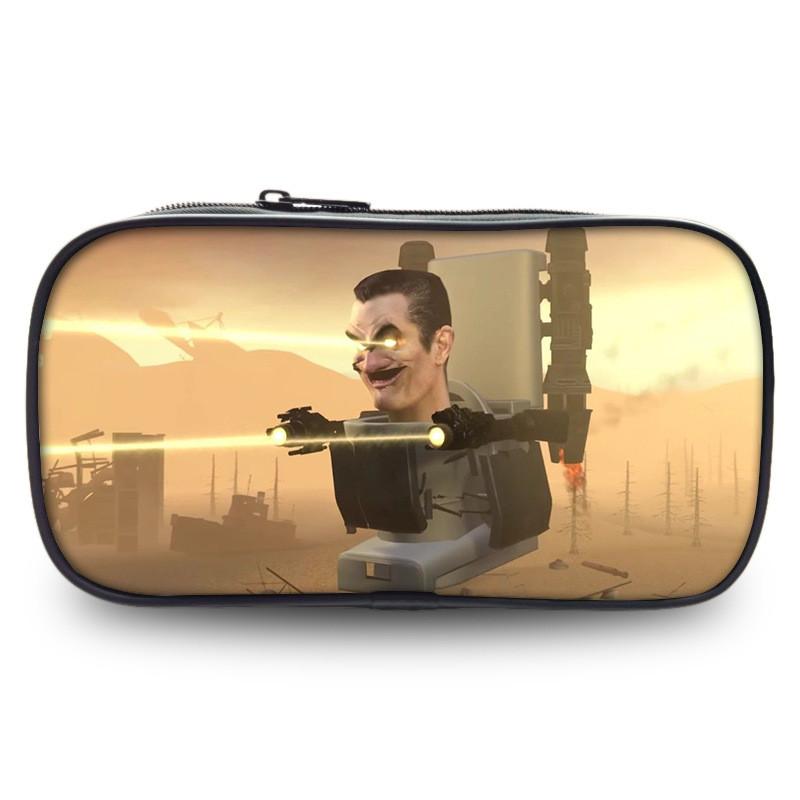 Titan Pencil Highquality Case With Unique Toilet Man Design Students For