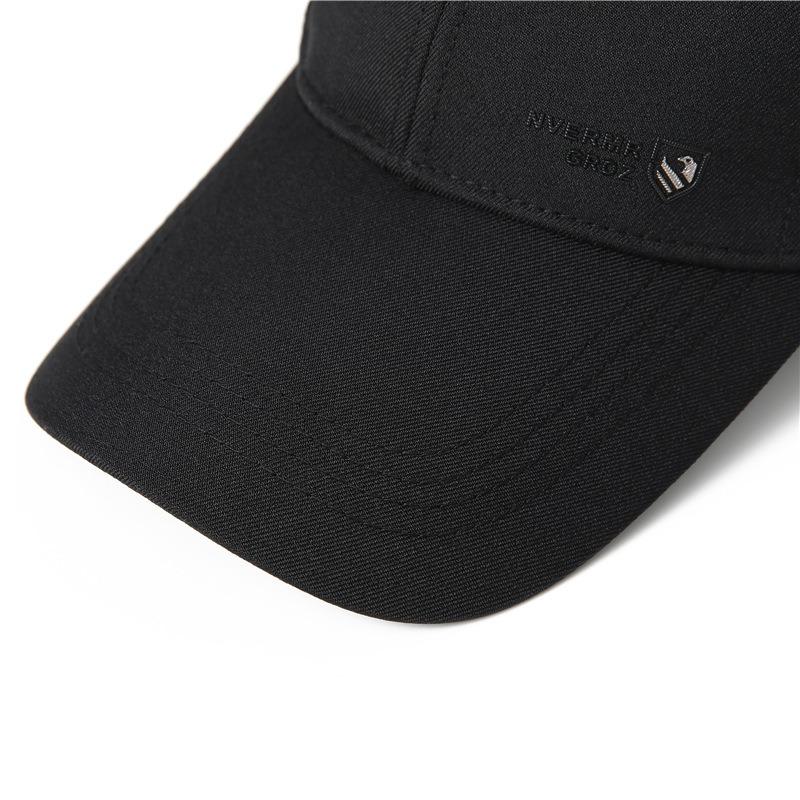 Non-fading baseball cap men's spring and autumn thin hard top hat extended brim outdoor summer cap