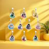 Kimetsu No Yaiba Tanjiro Nezuko Zenitsu Love Pillar Hashira Acrylic Keychain Anime Keychain Accessories For Kids