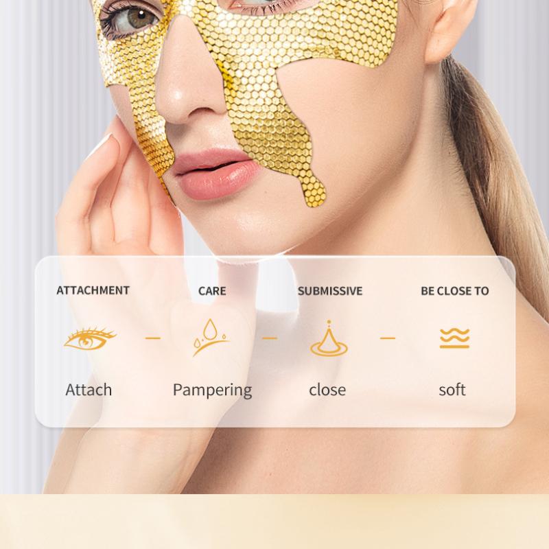 Golden Butterfly Eye Mask SADOER Eye Mask 15g Moisturizing Tablets