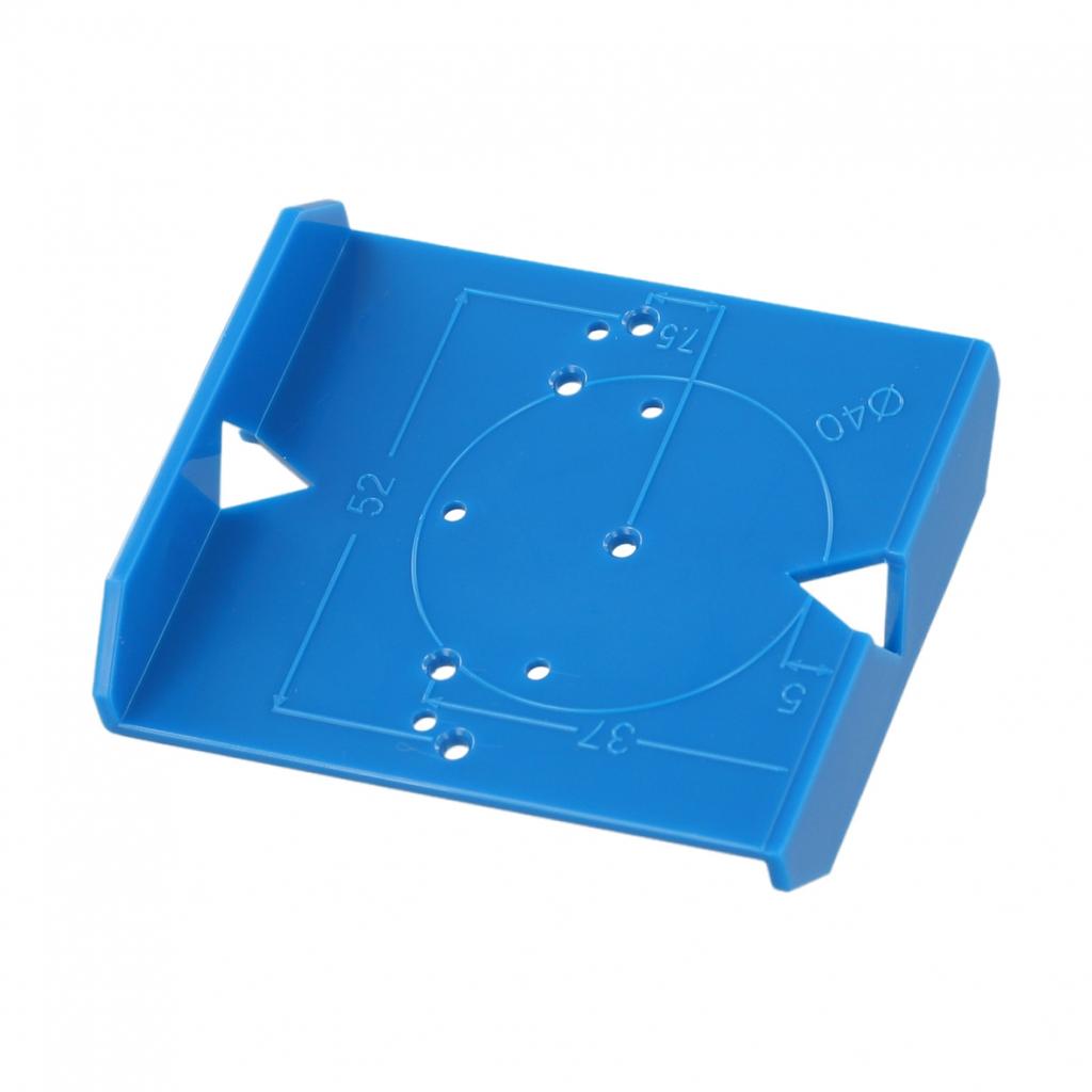Cabinets Doors Hinge Drill Guide Hole Locator 1pc ABS