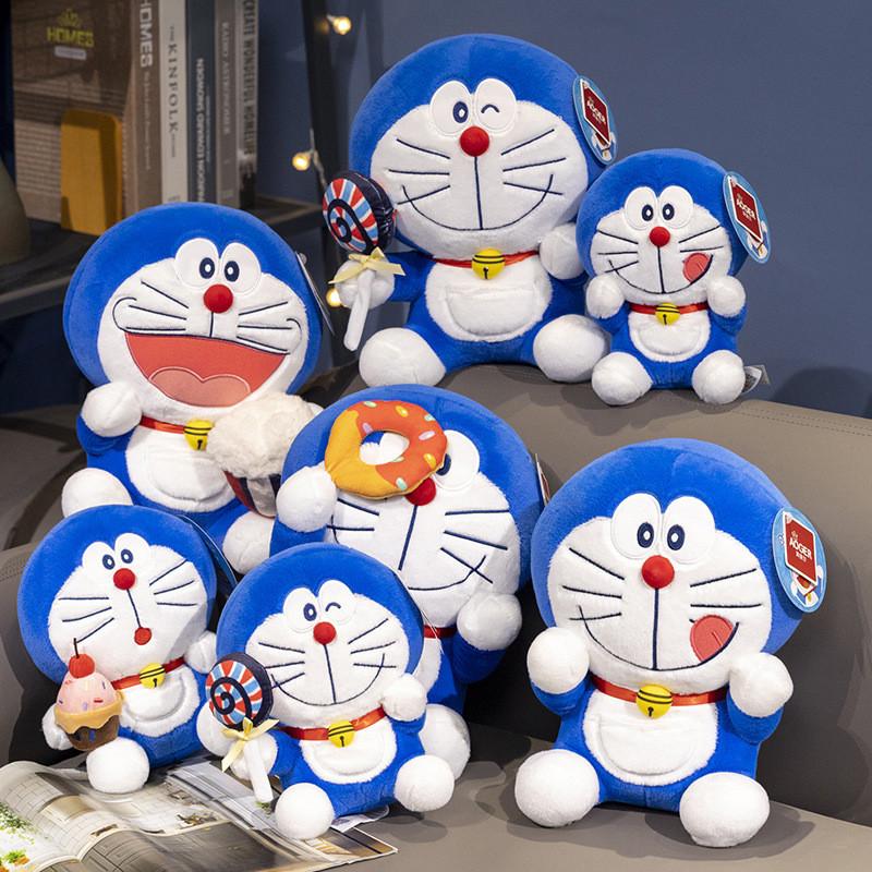 Doraemon Series Dessert Plush Toy Doll Bedroom Decoration Cartoon Gift Kids