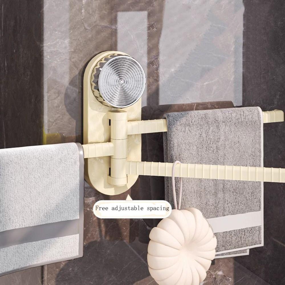 No-Punch Wall Hanging Storage Rack Strong Load-bearing Suction Cup Door Hooks  Clothes