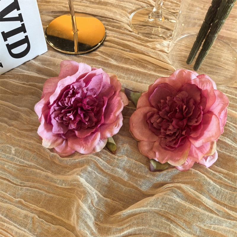 1Pair Sandals Decorations Flower Shoe Accessories Vacation Style Removable Butterfly Orchid Shoes Charms Diy Shoe Buckle