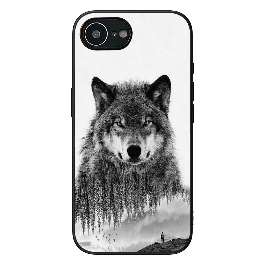 Stalking Wolf Art Phone Cover for Xiaomi Poco F7 F6 F8 Ultra F5 X7 X6 X5 X3 NFC M7 M6 Pro C85 C75 C65 C71 C61 Case