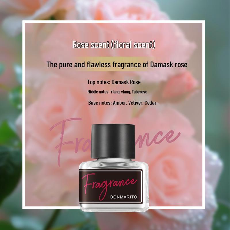 BONMARITO Shy Floral Scent Women's Perfume - Long-Lasting Romantic Plant Extract Essential Oil Fragrance