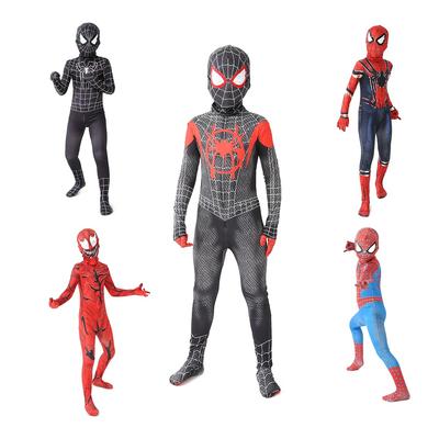 12 Stil Superheld Spiderman Kostüm Set Iron Miles Venom Amazing Spiderman Party Halloween Weihnachten Cosplay Bodysuit