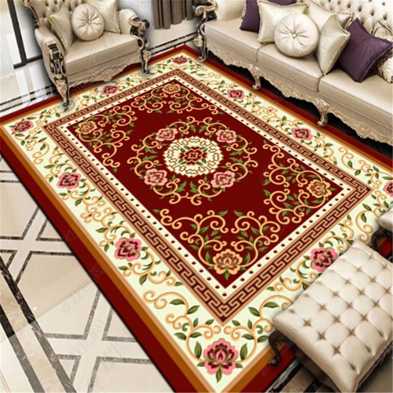 Moderní bytové dekorace koberců Příslušenství Omyvatelné měkké konferenční stolky Koberce Velkoplošná podlahová rohož Koberce do obývacího pokoje Ložnice