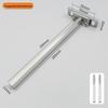 T-Shaped Invisible Shelf Bracket: Wall Mount Bookshelf & Storage Support.