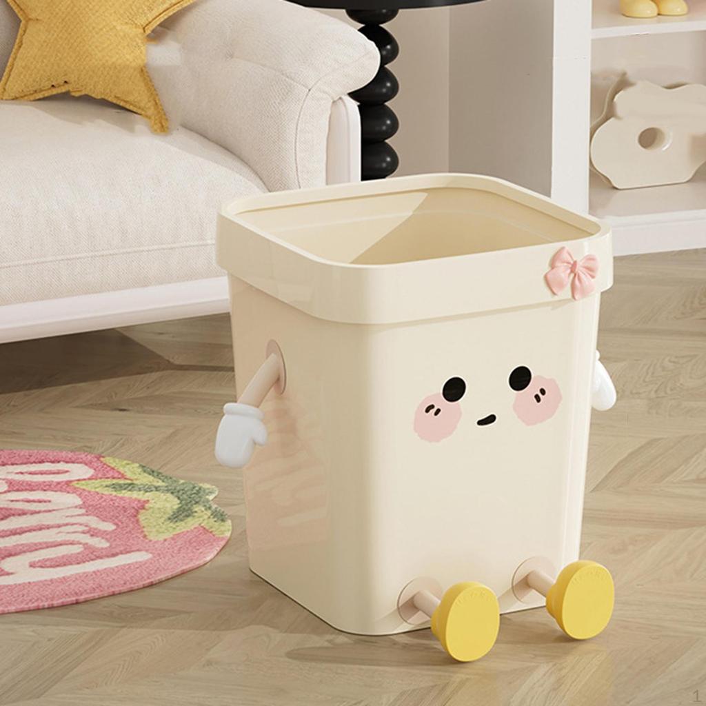 Küchenmülleimer Abfalleimer Innen Müllbehälter, ohne Deckel, Müllcontainer Papierkorb für