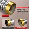 Cap Single Slot Drain Pipe With Silicone Seal Flexible Sink Drain Hose For Odors Prevention And Leakproof