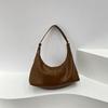 Herbst und Winter neue Retro Wildleder Achseltasche Damen tägliche Pendelmode große Kapazität Tragetasche Umhängetasche