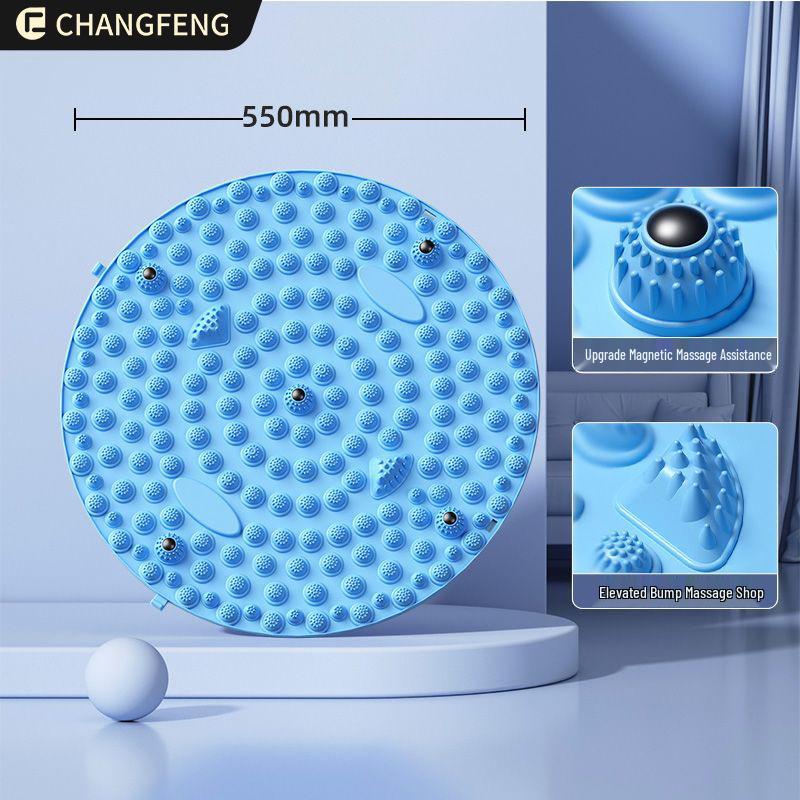 Liquid Silicone Foot Massage Mat: Meridian Unblocking & Indoor Running Aid