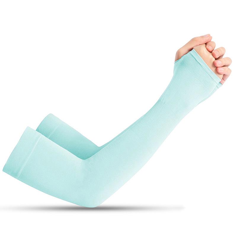 Ice Silk Arm Covers Anti-sunburn Sleeve Cycling Arm Sleeves Outdoor Sports Summer Sunscreen Sleeves For The Sun Cool Cuff