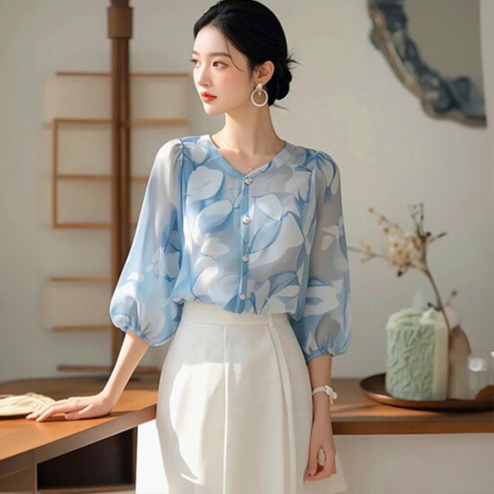 Helly Kongddang Pure See Through Blouse 2 Types