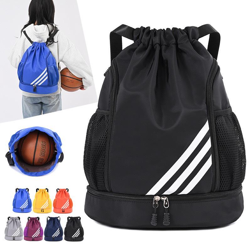 Large Capacity Outdoor Sports Backpack: Basketball, Fitness, and Mountaineering Drawstring Bag
