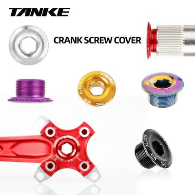 Carbon Guest TANKE Mountain Bike Aluminum Alloy Crankset Cover Screw for M18/M19/M20 BB Brackets