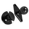 Motorcycle Ball Head System 1In Ball Head for Mount Gimbals Hollow Ball Head Adapter Accessory Easy Installation