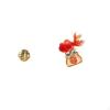 Aesthetic Yarn Ball Ornament Sculpture Ceramic Figurine Feng Shui Fish Statue Desktop Decoration