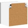 Wall Cabinet LUCCA Black 40 X 31 X 40 Cm Particleboard