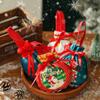 Storage Bag Candy Snack Gift Bag with Handle Christmas Candy Bag Outdoor Christmas