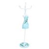 Lady Figure Necklace Stand Jewelry Organizer Display Stand Rotating Detachable Storage Rack4#