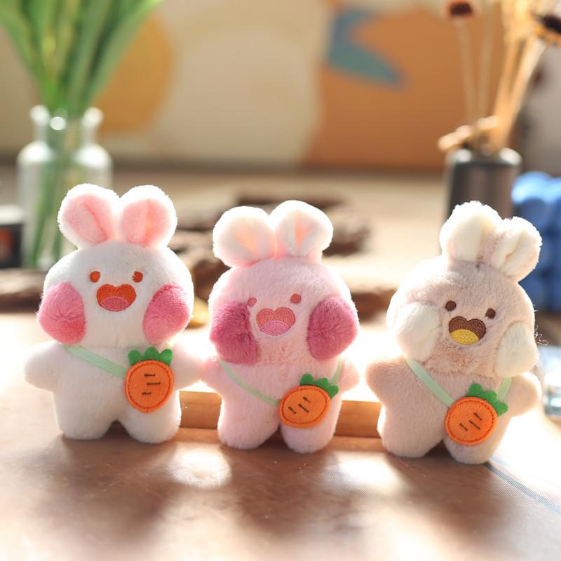 Adorable Cute Bunny Plush Toy Adornments Perfect For Bags Keychains And Gifts