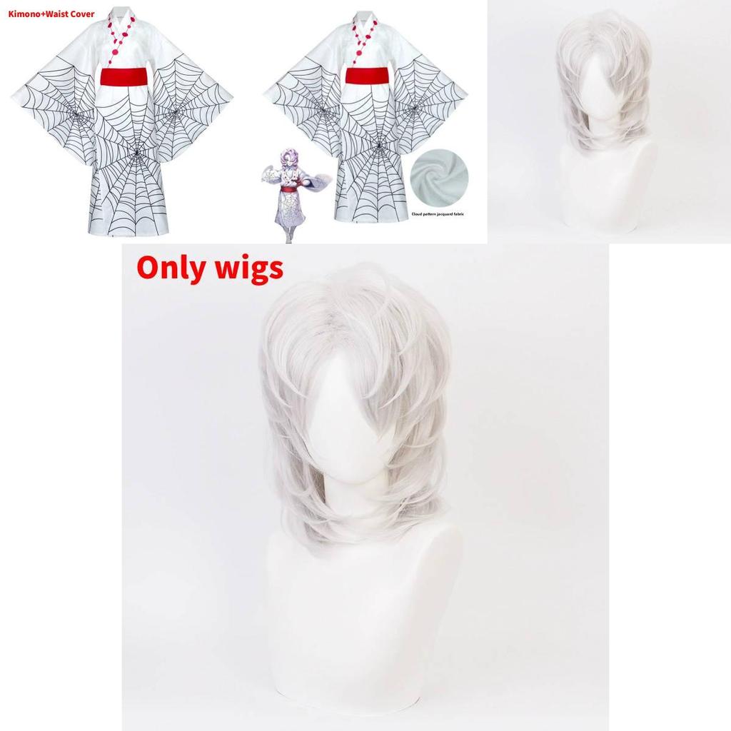 Demon Slayer Kimetsu No Yaiba Rui Cosplay Costume With Spandex For Halloween Carnival And Anime Fests